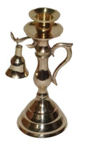 Brass Candlestick w/Snuffer | Candle Holder | Wiccan Center