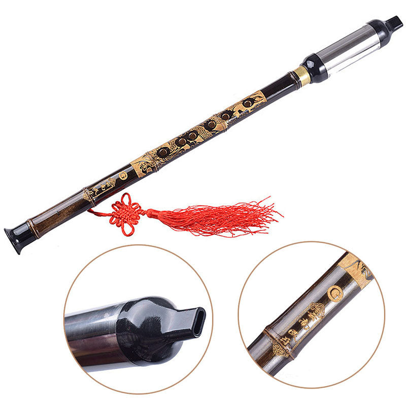 China's National Musical Instrument the Black Bamboo Bawudi