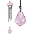 Gem Drop Wind Chime - Rose | Wind Chimes | Wiccan Center