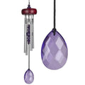 Gem Drop Wind Chime - Violet | Wind Chimes | Wiccan Center