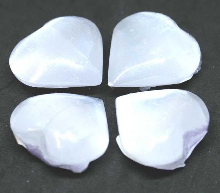 Selenite Heart - White | Hearts | Wiccan Center