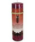 Well Being Pillar w/Red Jasper | Candle | Wiccan Center