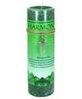 Harmony Pillar w/Aventurine | Candle | Wiccan Center