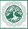 Tree Of Life - Bumper Sticker (3") | Bumper Stickers | Wiccan Center