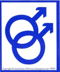 Male - Bumper Sticker | Bumper Stickers | Wiccan Center