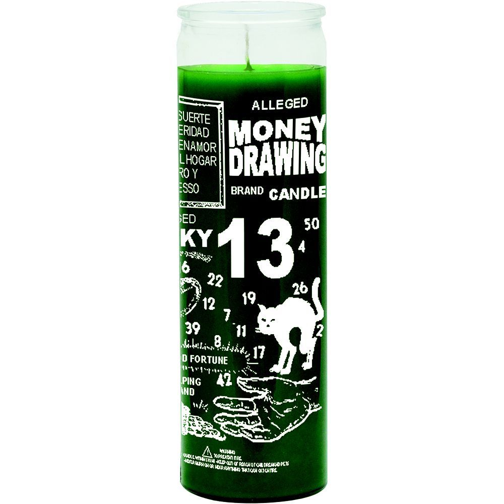 7 Day Candle - Money Drawing Green | Candle | Wiccan Center