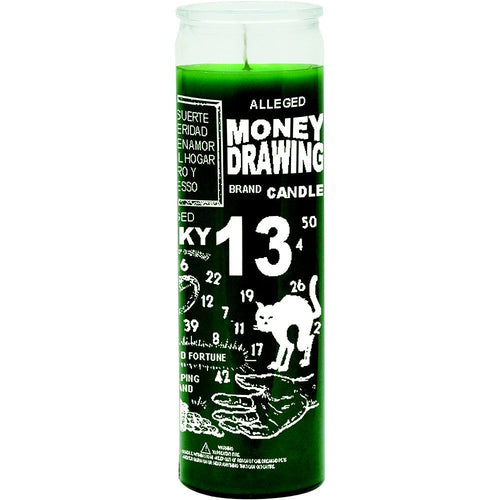 7 Day Candle - Money Drawing Green | Candle | Wiccan Center