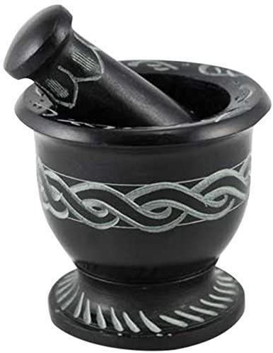 Black Celtic Knot M&P | Mortar & Pestle | Wiccan Center