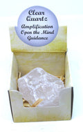 Clear Quartz - Rough Gift Box | Rough Gemstone | Wiccan Center