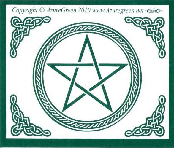 Pentagram - Bumper Sticker (3") | Bumper Stickers | Wiccan Center