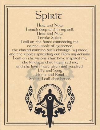 Spirit Evocation | Poster | Wiccan Center