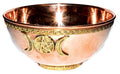 (6") Triple Moon Offering Bowl | Bowls | Wiccan Center