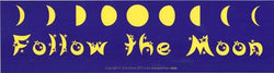 Follow the Moon - Bumper Sticker | Bumper Stickers | Wiccan Center