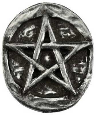 Pentagram - Pocket Stone | Tokens | Wiccan Center