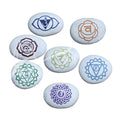 Chakra Palm Stone (Set of 7) | Palm Stone | Wiccan Center