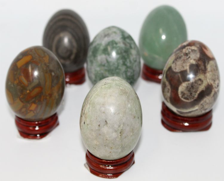 Premium Gemstone Eggs | Egg | Wiccan Center