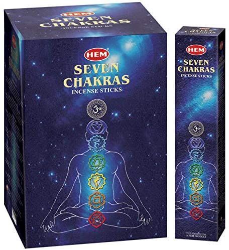 7 Chakra Hem Stick | Incense | Wiccan Center