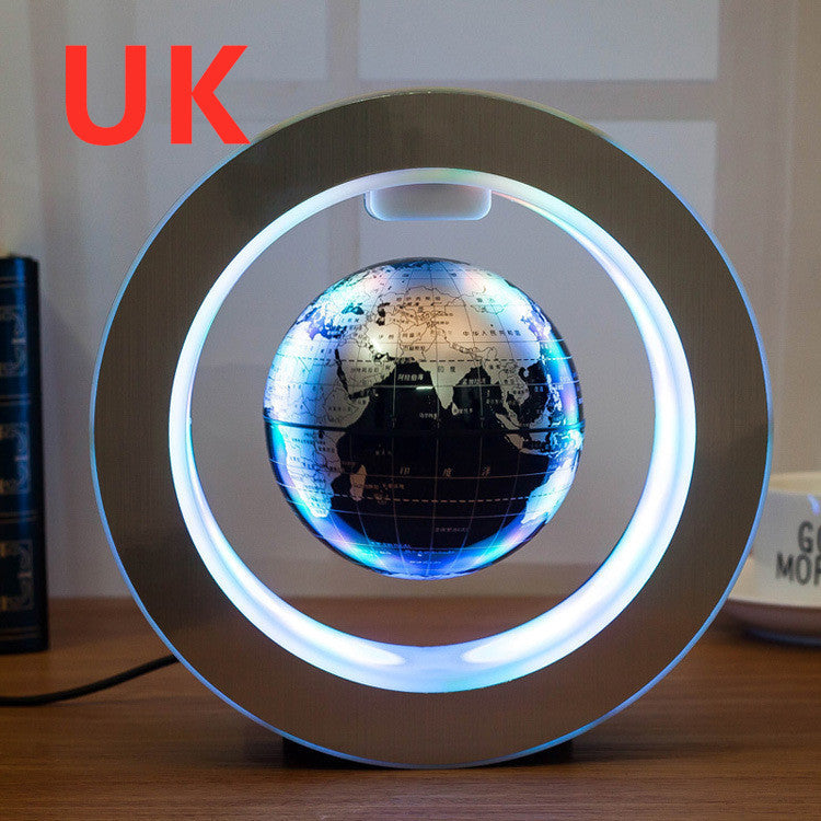 Round LED World Map Floating Globe Magnetic Levitation Light Anti Gravity Magic | 0 | Wiccan Center