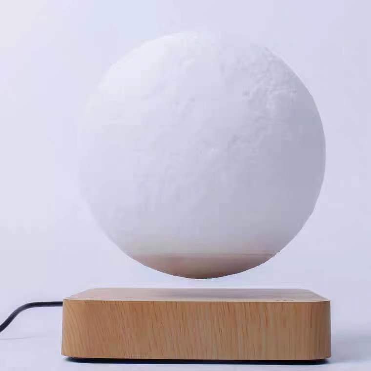 Magnetic Levitation Table Lamp Moon Light 3D Printing Planet Night Light | 0 | Wiccan Center