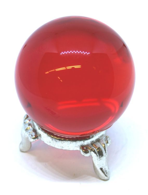 Red - Gazing Ball (50mm) | Sphere | Wiccan Center