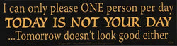 I Can Only Please One Person - Bumper Sticker | Bumper Stickers | Wiccan Center