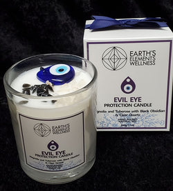 Crystal Candle - Evil Eye | Candle | Wiccan Center