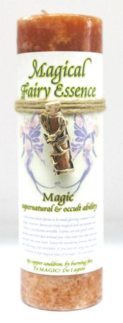 Magic Pillar w fairy Dust | Candle | Wiccan Center