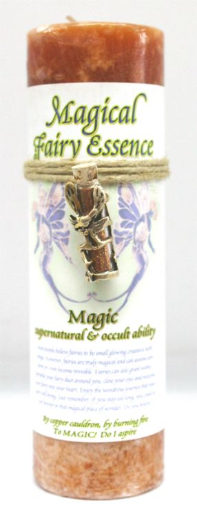Magic Pillar w fairy Dust | Candle | Wiccan Center