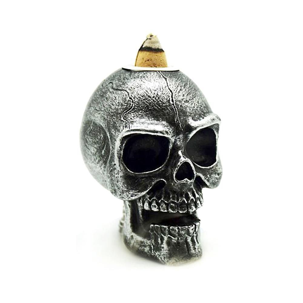 Backflow Burner - Mini Skull (3.5") | Burner | Wiccan Center
