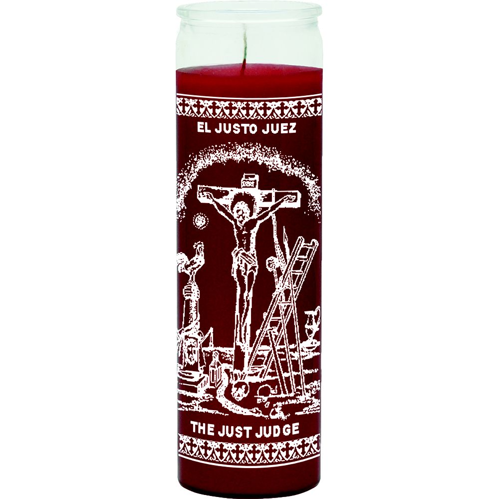 7 Day Candle - Just Judge Red | Candle | Wiccan Center