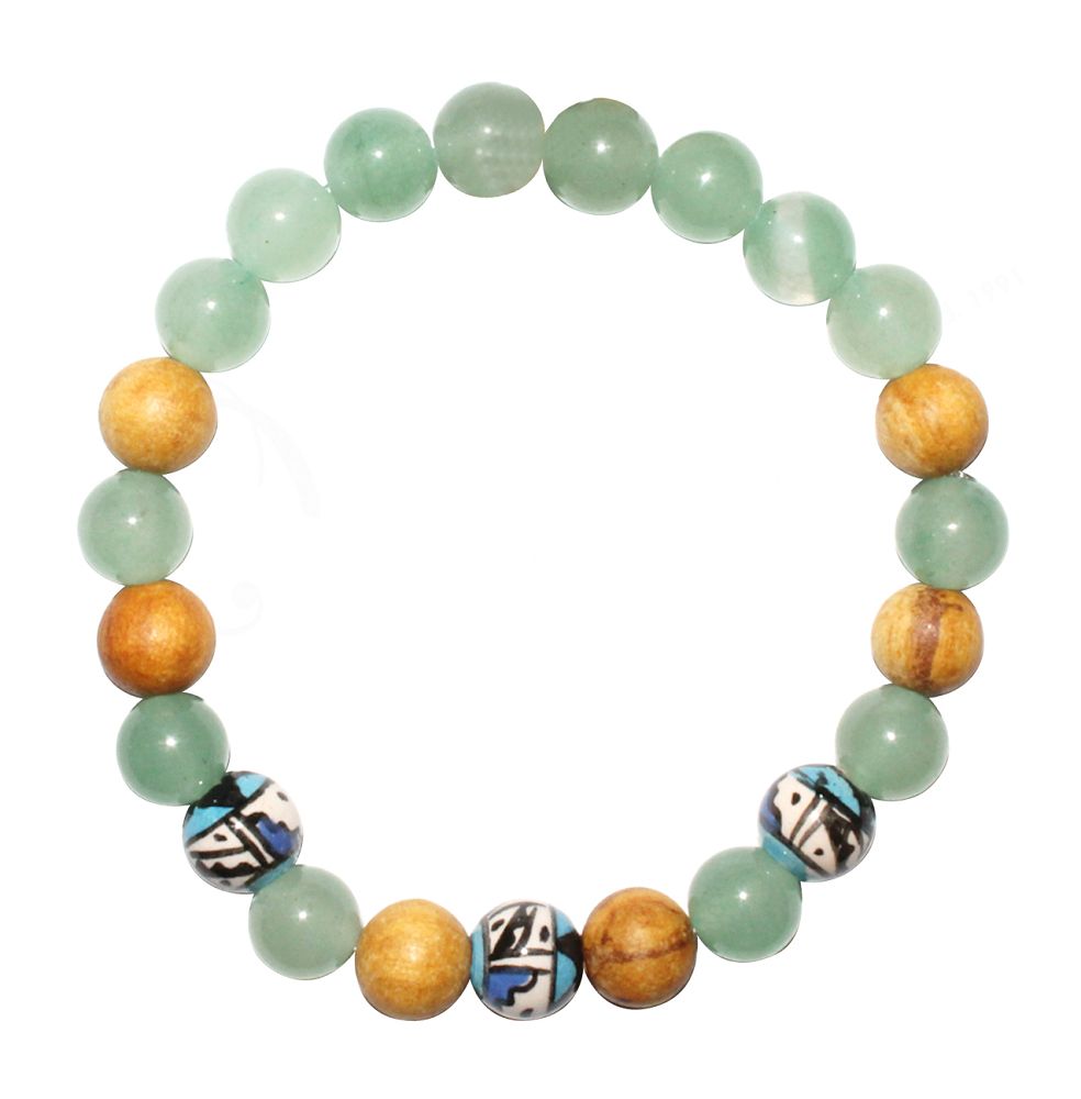Palo Santo Green Aventurine 8mm | Jewelry-Bracelet | Wiccan Center