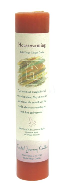 Housewarming - Reiki Pillar | Candle | Wiccan Center