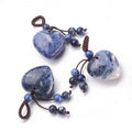 Sodalite Heart Hanging Pendant | WallHangings | Wiccan Center