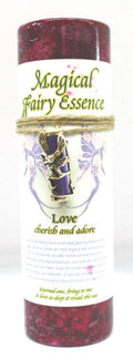 Love Pillar w fairy Dust | Candle | Wiccan Center