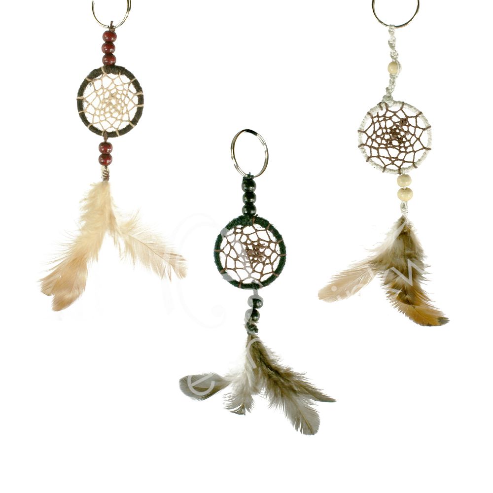 Dreamcatcher Keychain ass't | Keychains | Wiccan Center