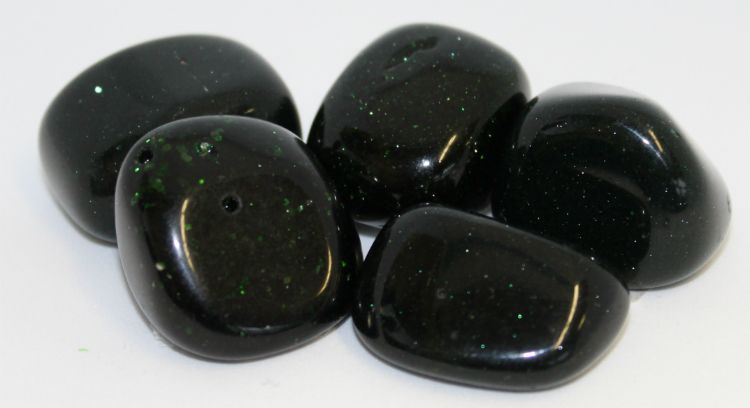 Goldstone Green | Tumbled Gemstone | Wiccan Center