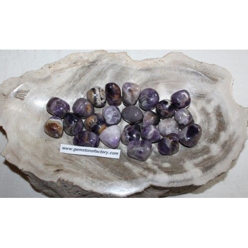 Amethyst Banded - Tumbled | Tumbled Gemstone | Wiccan Center