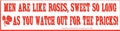 Men Are Like Roses - Bumper Sticker | Bumper Stickers | Wiccan Center