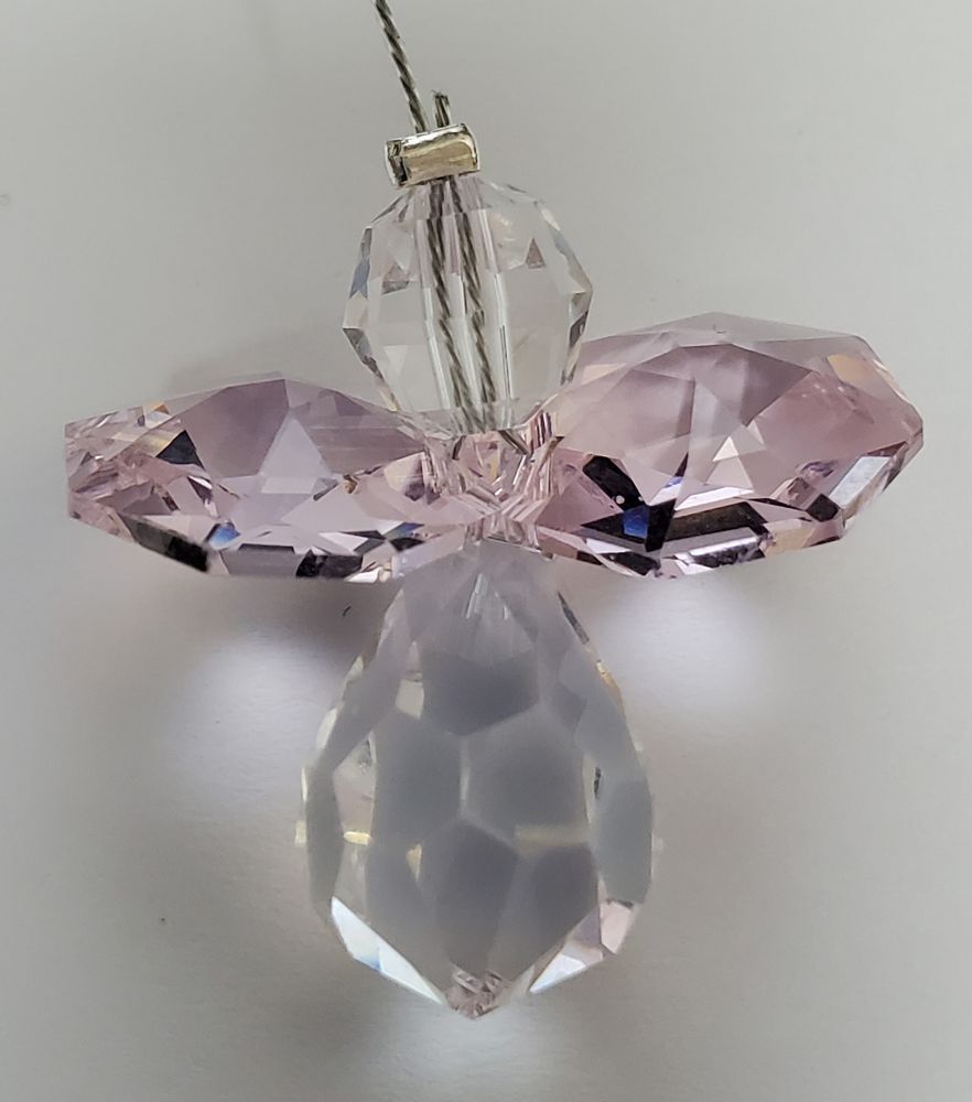 Crystal Guardian Angel - Rose | Suncatchers | Wiccan Center
