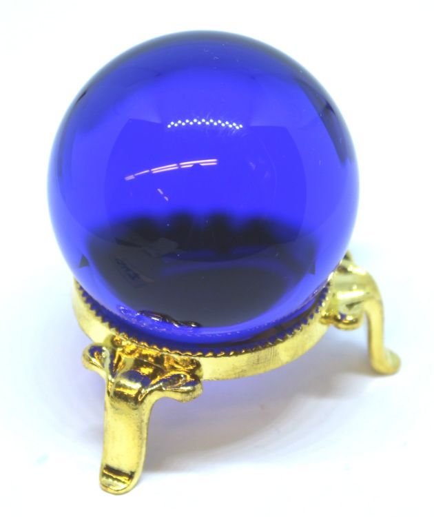 Blue - Gazing Ball (50mm) | Sphere | Wiccan Center