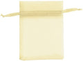 Yellow - Organza Drawstring Bag (4x6") | Accessories - handbag | Wiccan Center