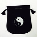 Yin Yang Velvet Black Bag | Accessories | Wiccan Center