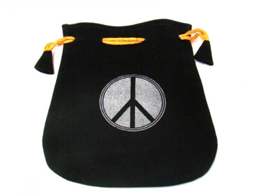 Peace Velvet Bag | Accessories | Wiccan Center