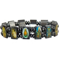 Patron Saints Hematite Bracelet | Jewelry-Bracelet | Wiccan Center