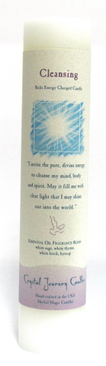 Cleansing - Reiki Pillar | Candle | Wiccan Center