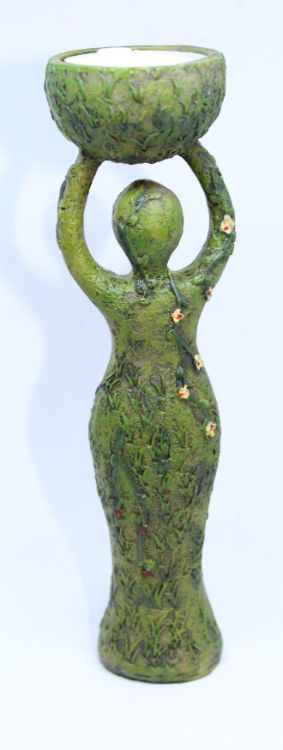 Nuturing Godess T-Light Holder | Candle Holder | Wiccan Center