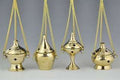 Brass Burner - Hanging (3.75") | Burner | Wiccan Center