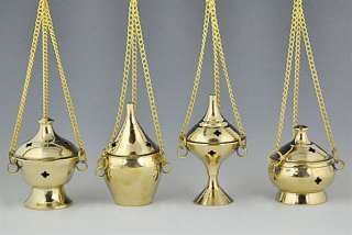 Brass Burner - Hanging (3.75") | Burner | Wiccan Center