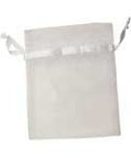 Small White Organza Bag | Accessories - handbag | Wiccan Center