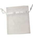 Small White Organza Bag | Accessories - handbag | Wiccan Center